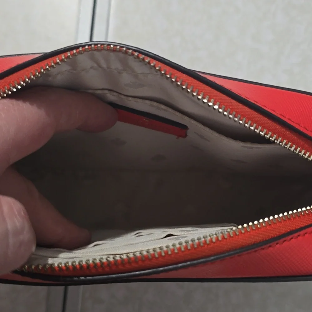 Kate Spade Orange Crossbody‎ Bag with Minimalist Design